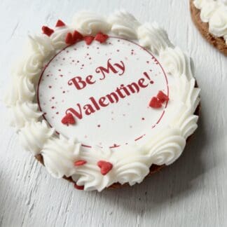 Be My Valentine Cookie Cake